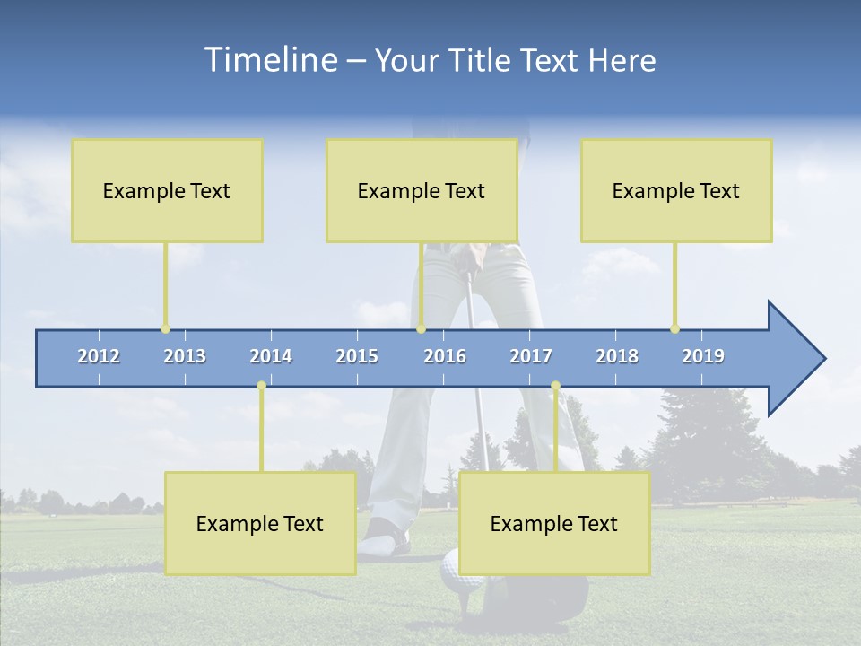 Girl Fitness Woman PowerPoint Template