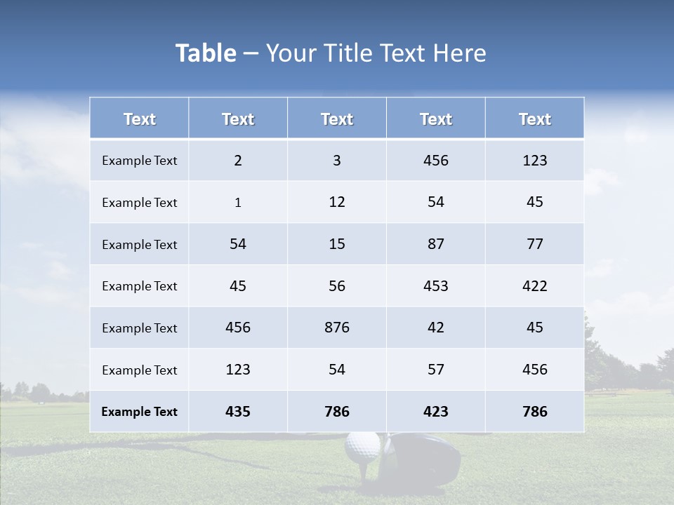 Girl Fitness Woman PowerPoint Template