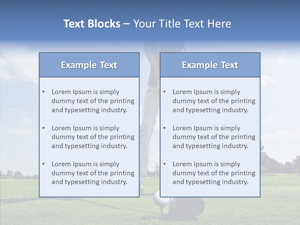 Girl Fitness Woman PowerPoint Template