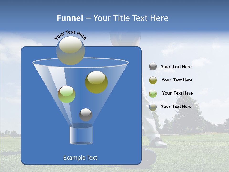 Girl Fitness Woman PowerPoint Template