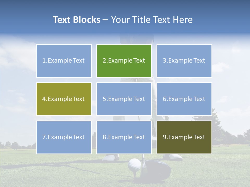 Girl Fitness Woman PowerPoint Template