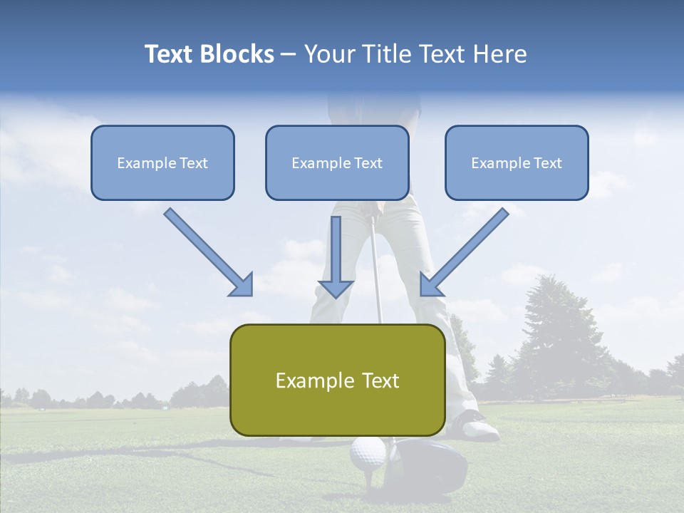 Girl Fitness Woman PowerPoint Template