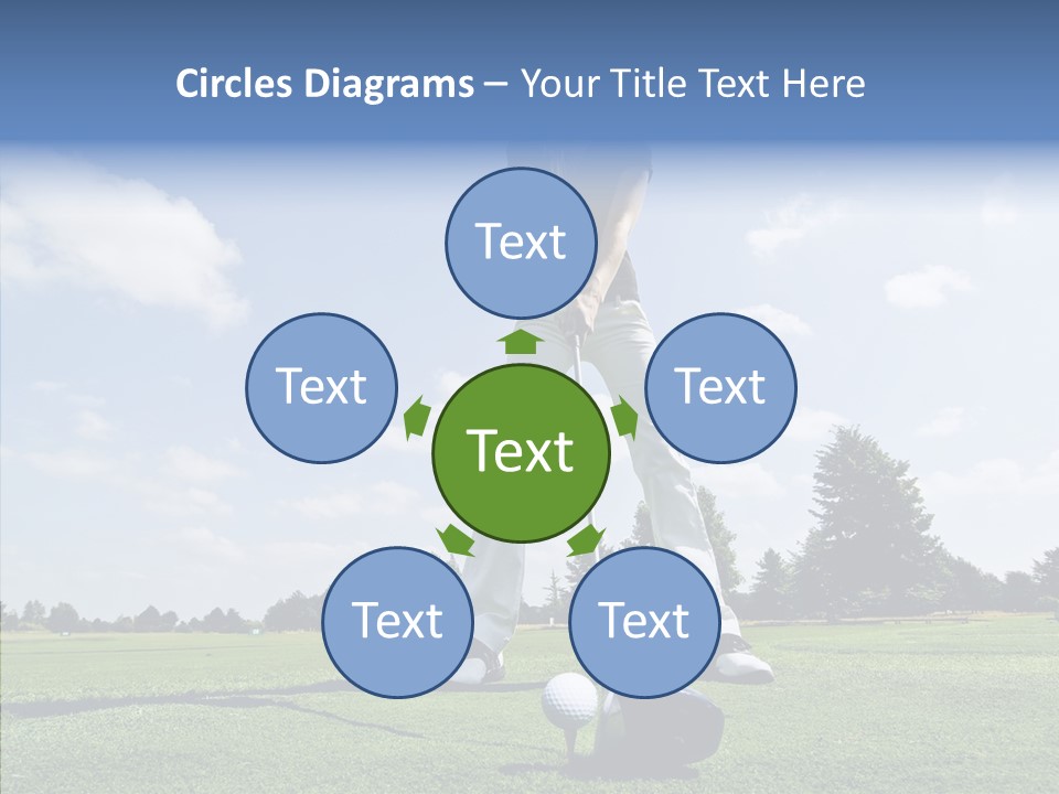 Girl Fitness Woman PowerPoint Template