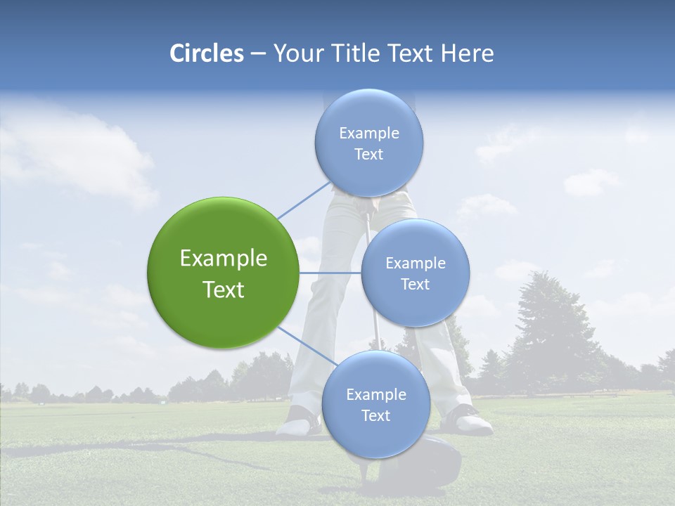 Girl Fitness Woman PowerPoint Template