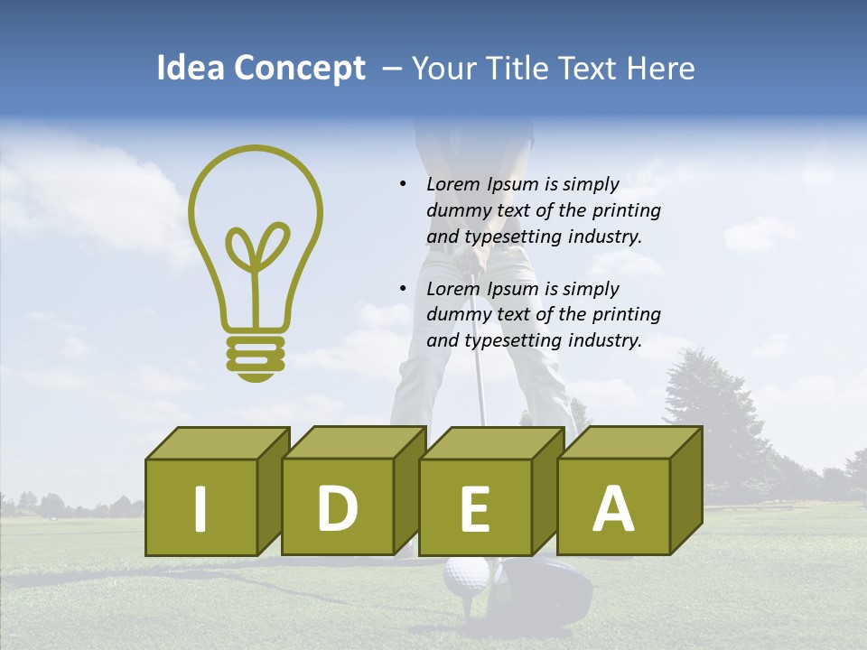 Girl Fitness Woman PowerPoint Template