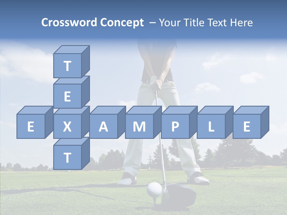 Girl Fitness Woman PowerPoint Template