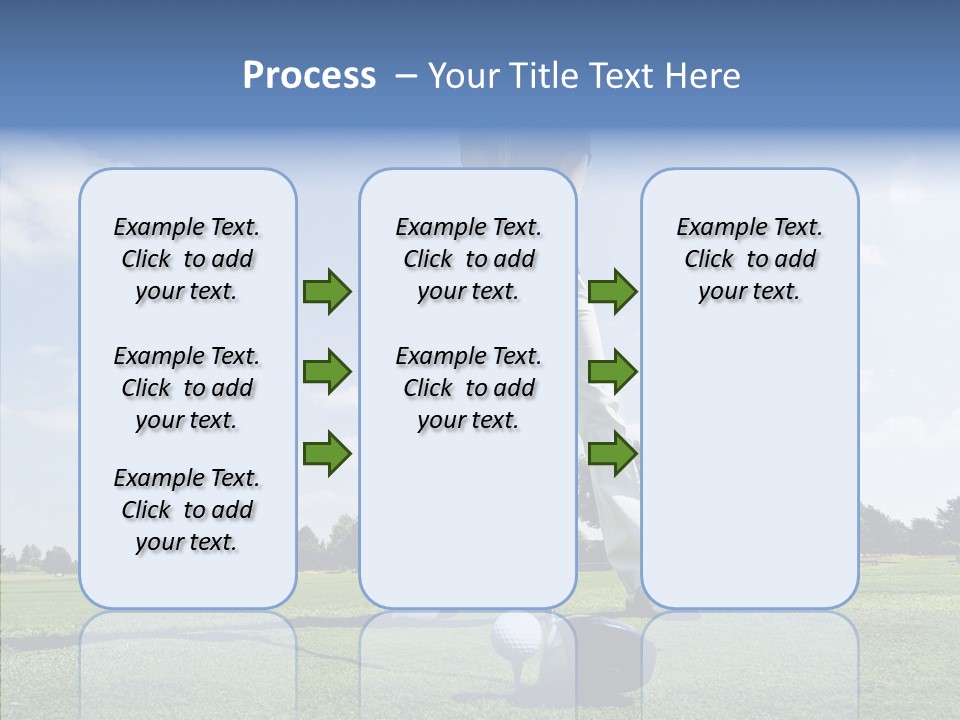 Girl Fitness Woman PowerPoint Template