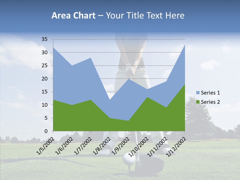 Girl Fitness Woman PowerPoint Template