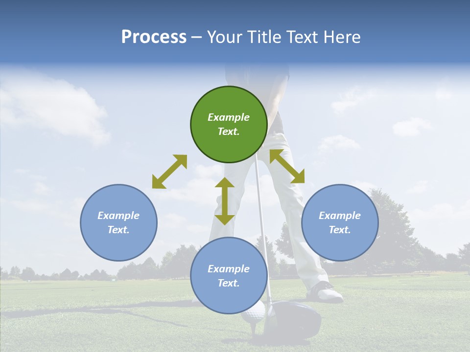 Girl Fitness Woman PowerPoint Template