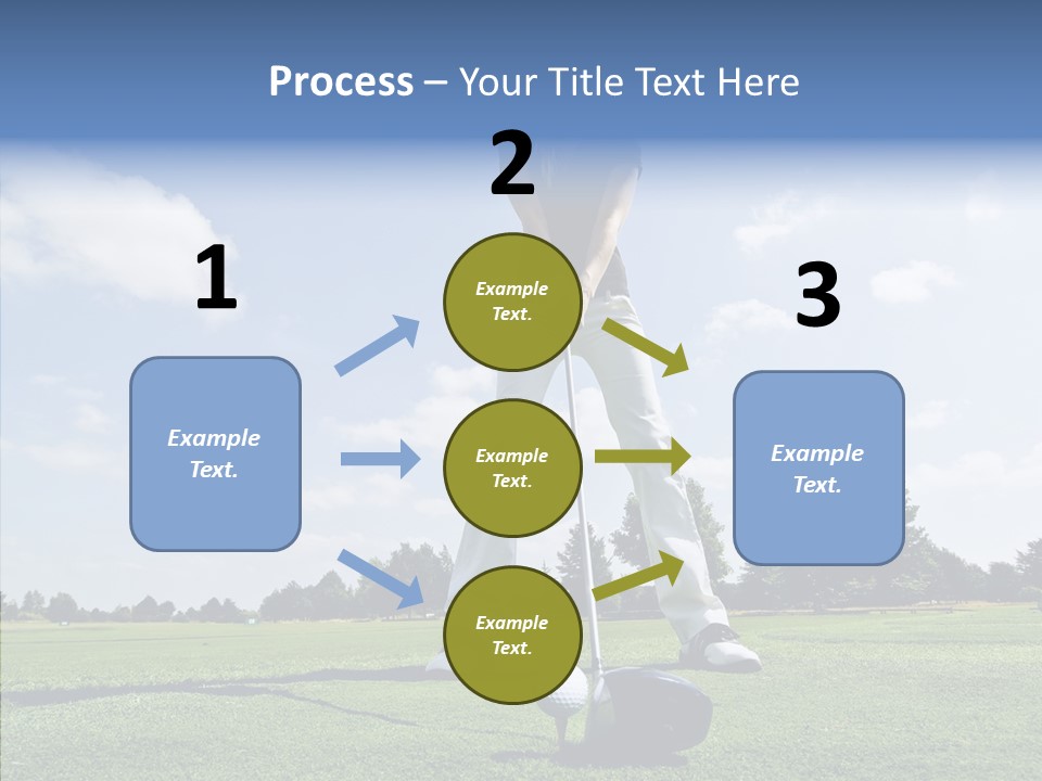 Girl Fitness Woman PowerPoint Template