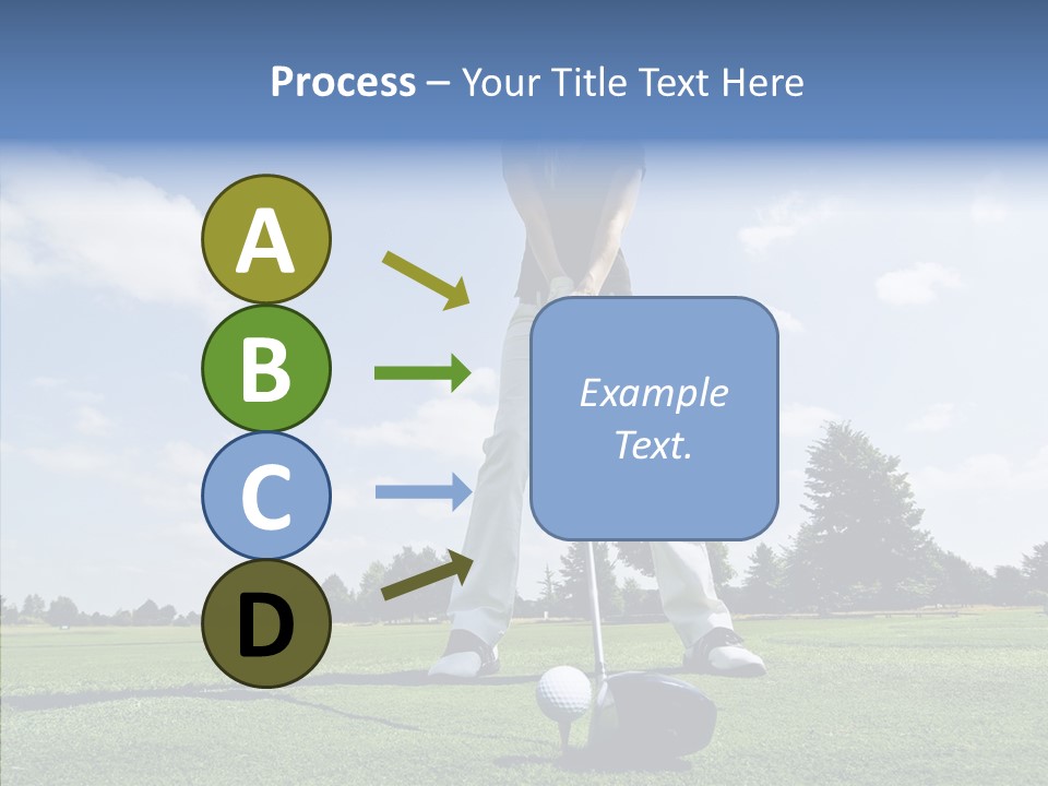 Girl Fitness Woman PowerPoint Template