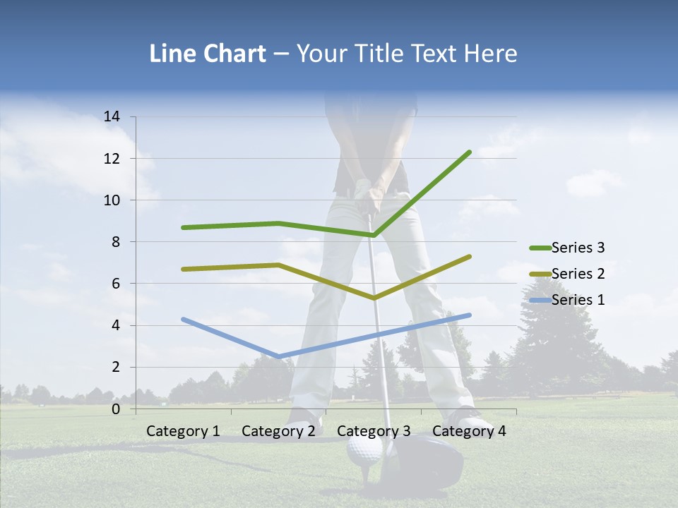 Girl Fitness Woman PowerPoint Template