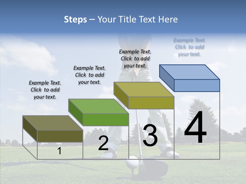 Girl Fitness Woman PowerPoint Template