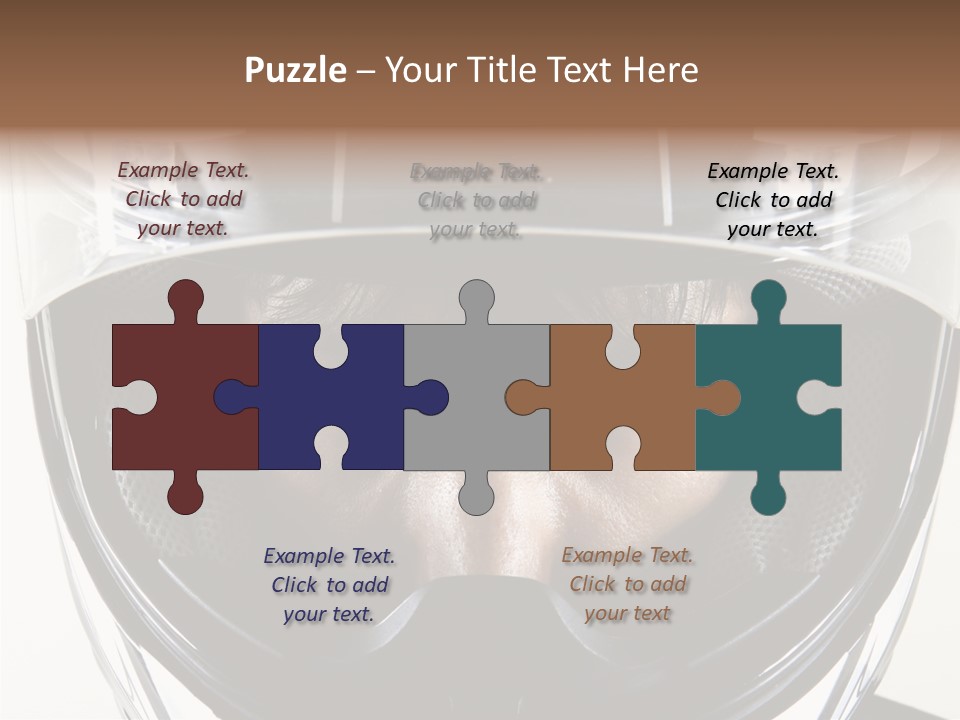 Young Mouth Bright PowerPoint Template