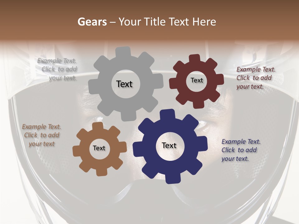 Young Mouth Bright PowerPoint Template