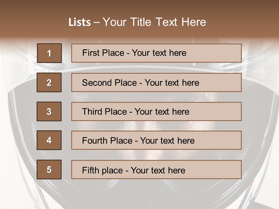 Young Mouth Bright PowerPoint Template