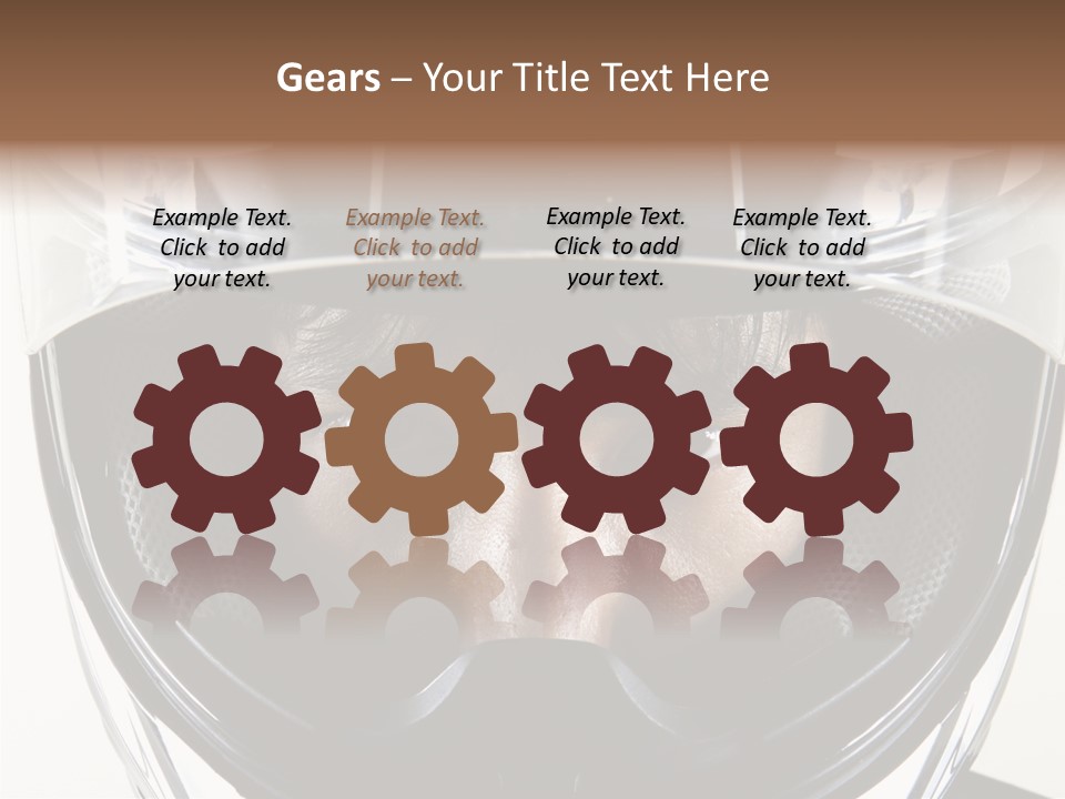 Young Mouth Bright PowerPoint Template