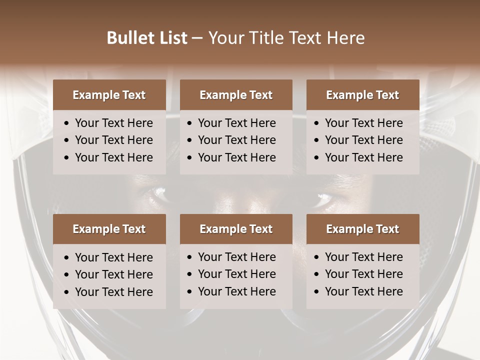 Young Mouth Bright PowerPoint Template