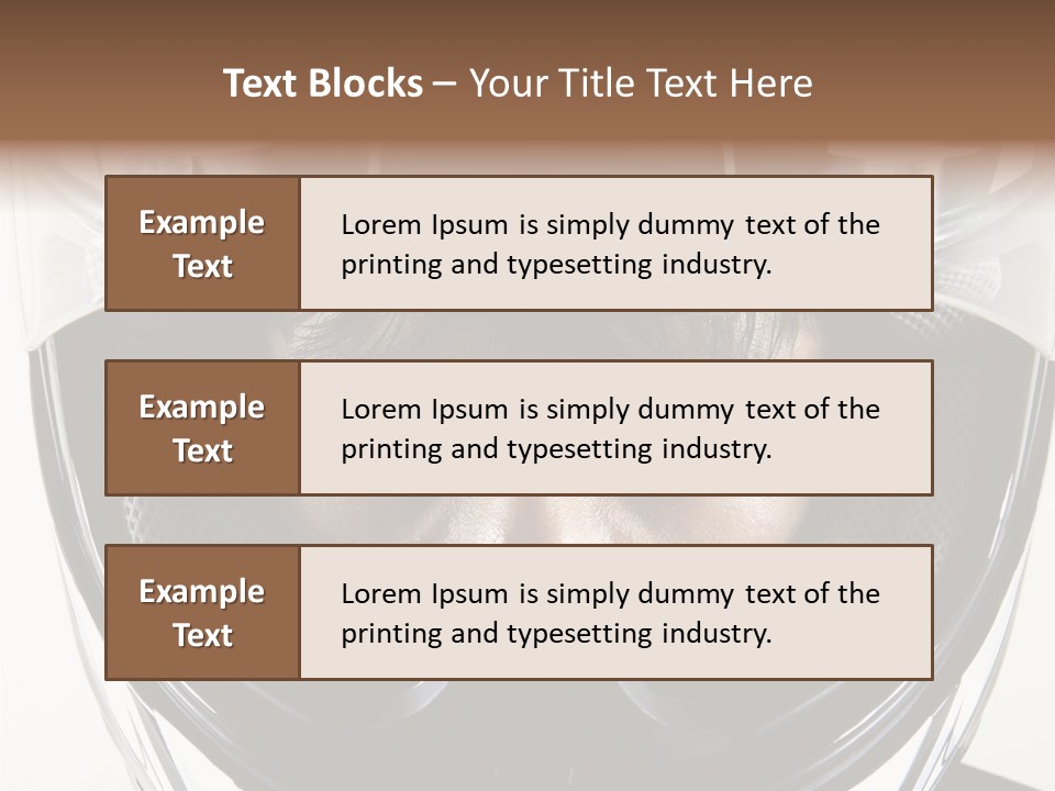 Young Mouth Bright PowerPoint Template