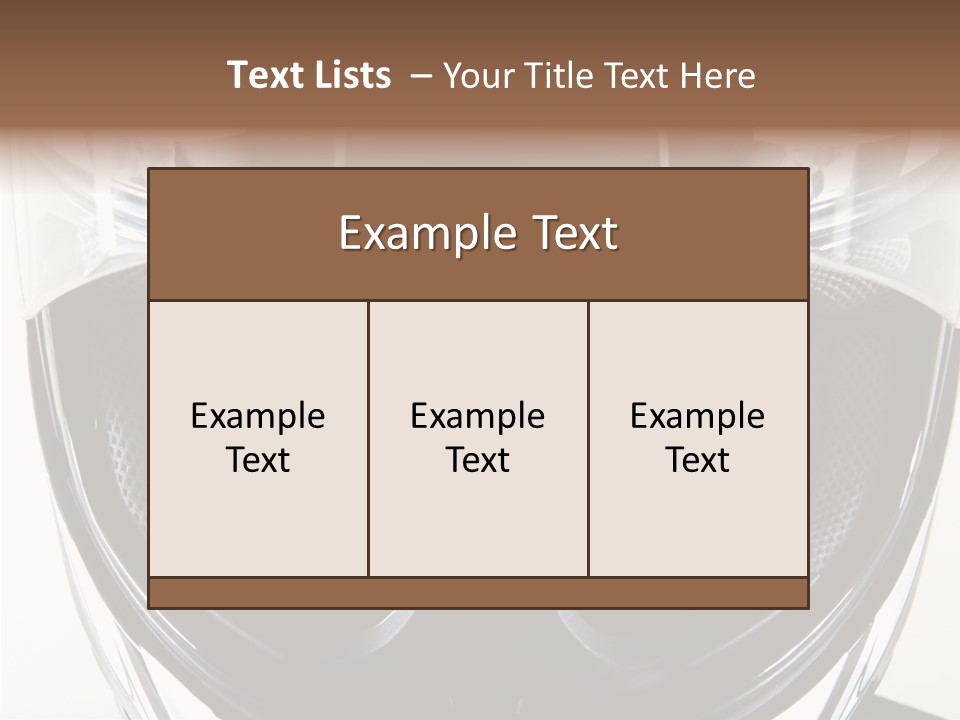 Young Mouth Bright PowerPoint Template