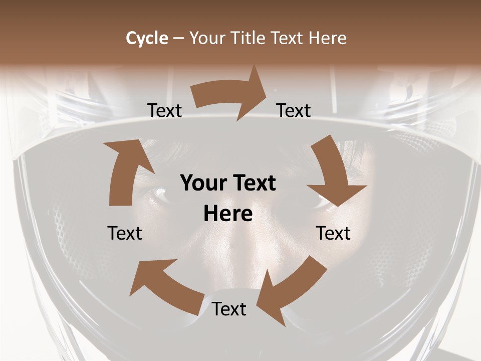 Young Mouth Bright PowerPoint Template