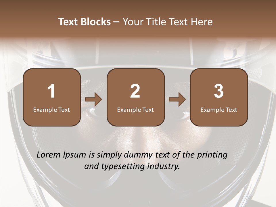 Young Mouth Bright PowerPoint Template