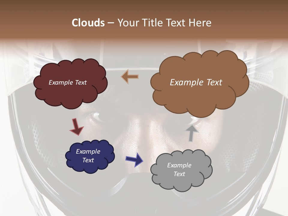 Young Mouth Bright PowerPoint Template