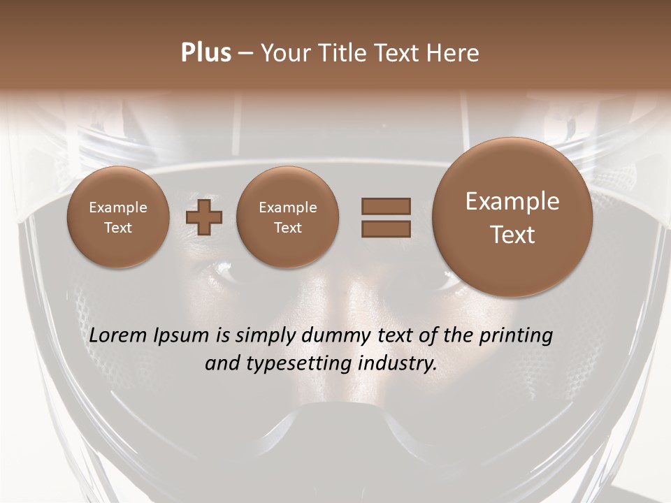 Young Mouth Bright PowerPoint Template