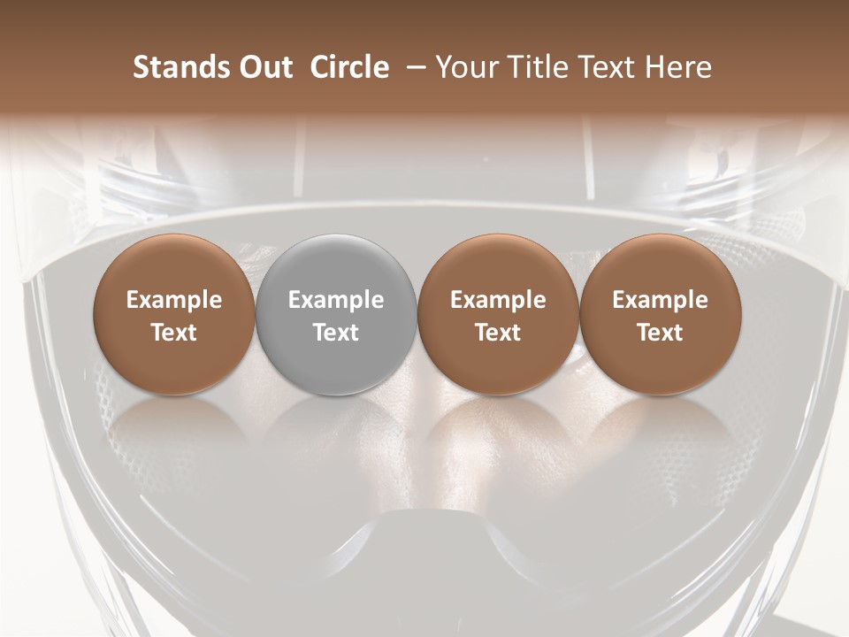 Young Mouth Bright PowerPoint Template