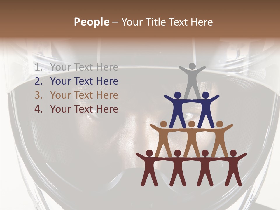 Young Mouth Bright PowerPoint Template