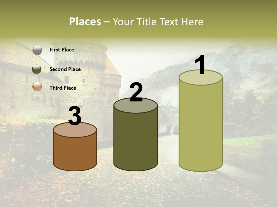 Autumn Scenery Old PowerPoint Template