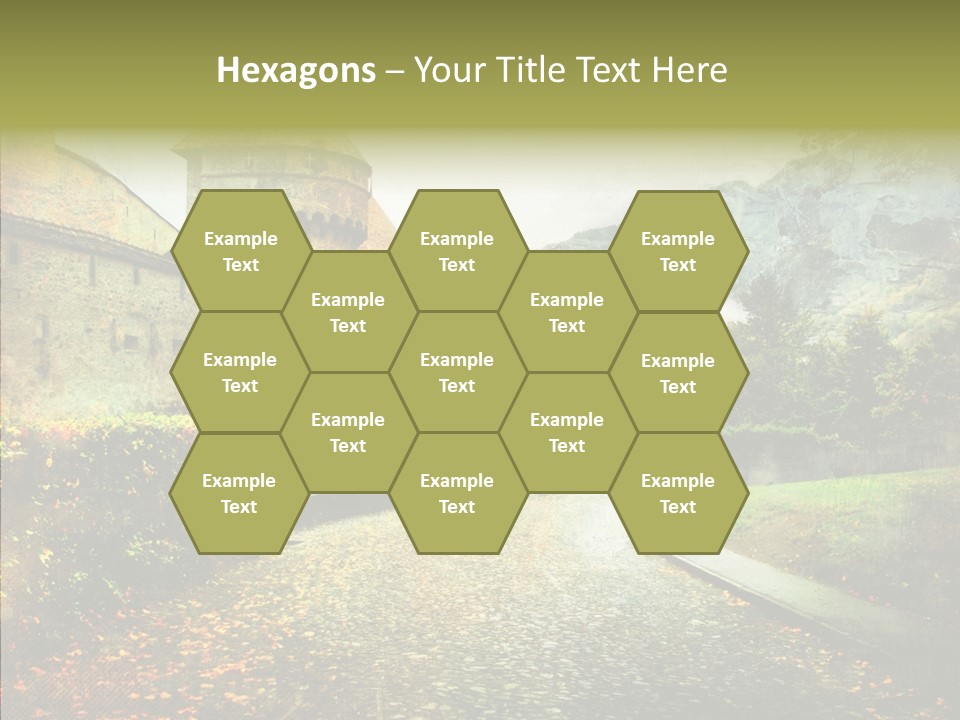 Autumn Scenery Old PowerPoint Template