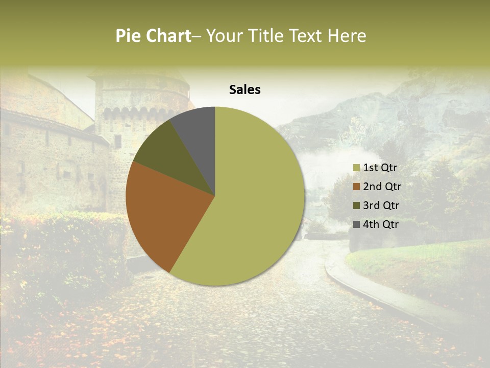 Autumn Scenery Old PowerPoint Template