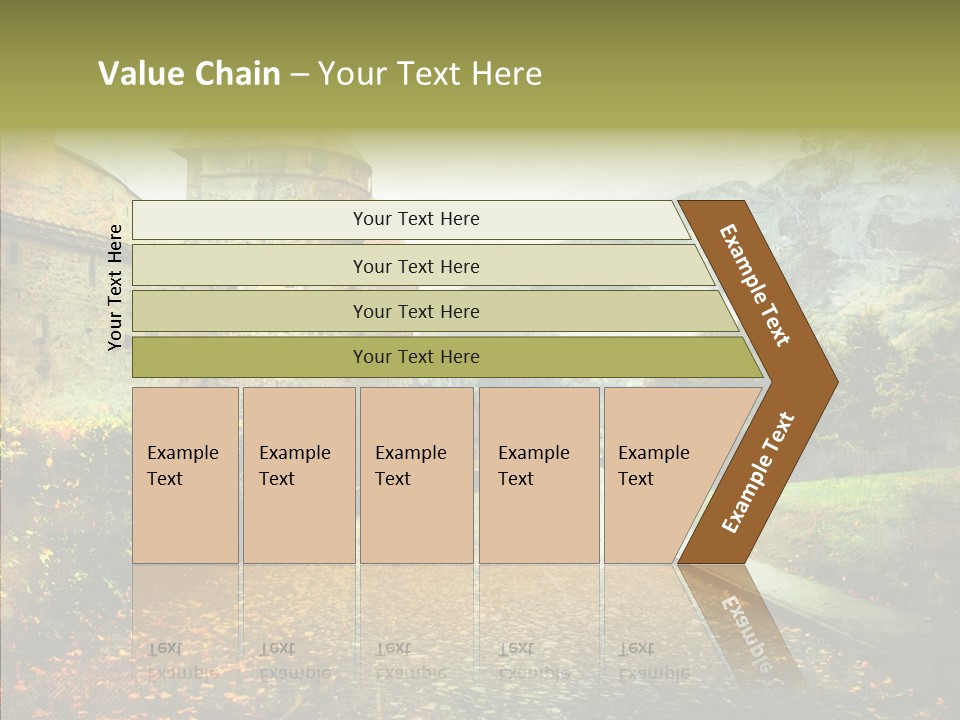 Autumn Scenery Old PowerPoint Template