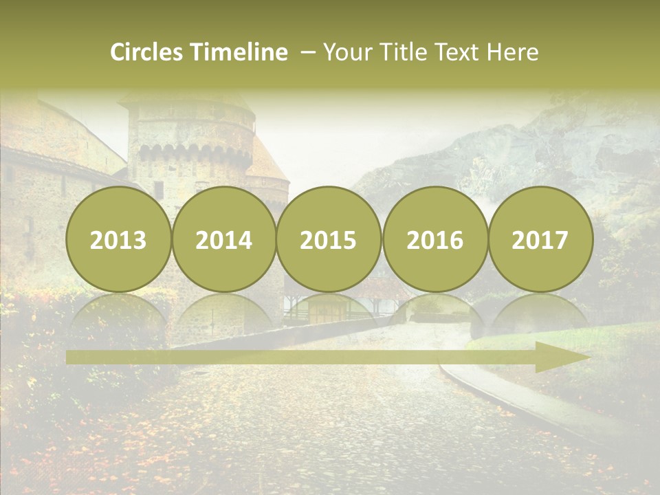 Autumn Scenery Old PowerPoint Template