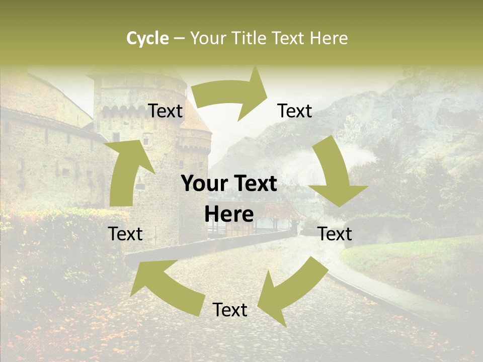 Autumn Scenery Old PowerPoint Template