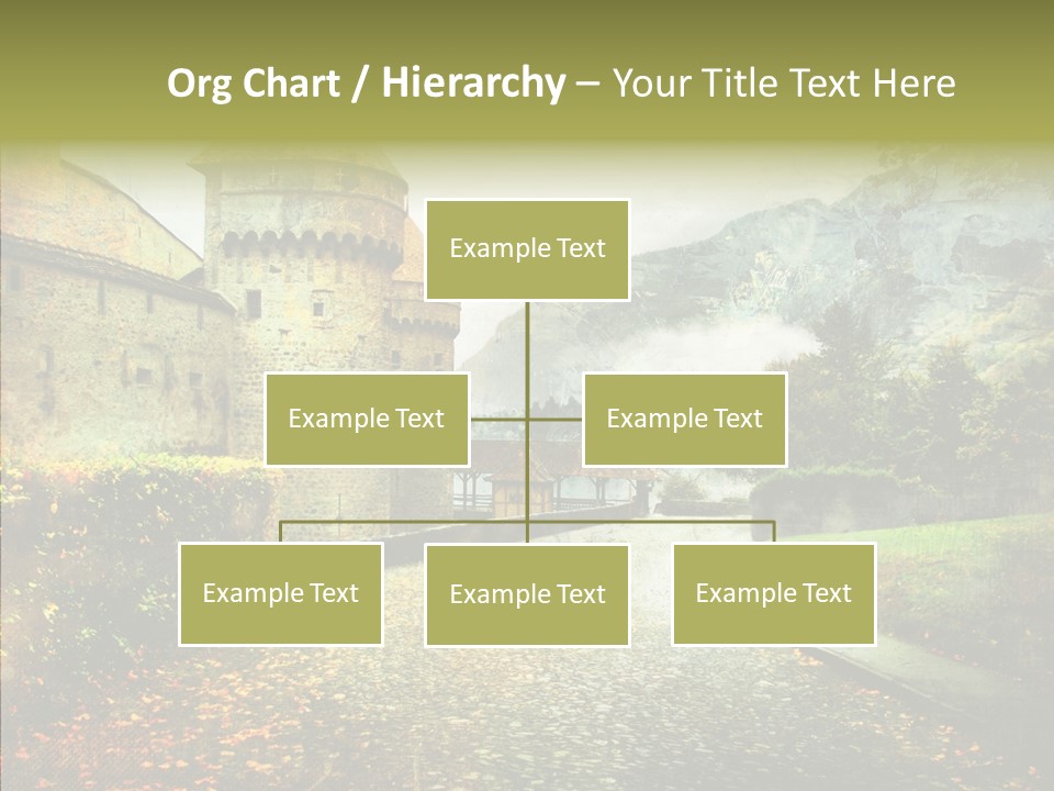 Autumn Scenery Old PowerPoint Template