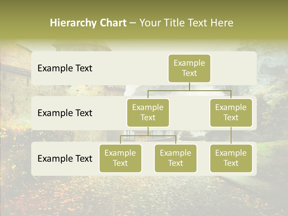 Autumn Scenery Old PowerPoint Template