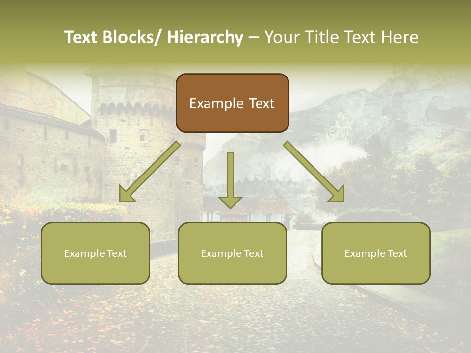 Autumn Scenery Old PowerPoint Template