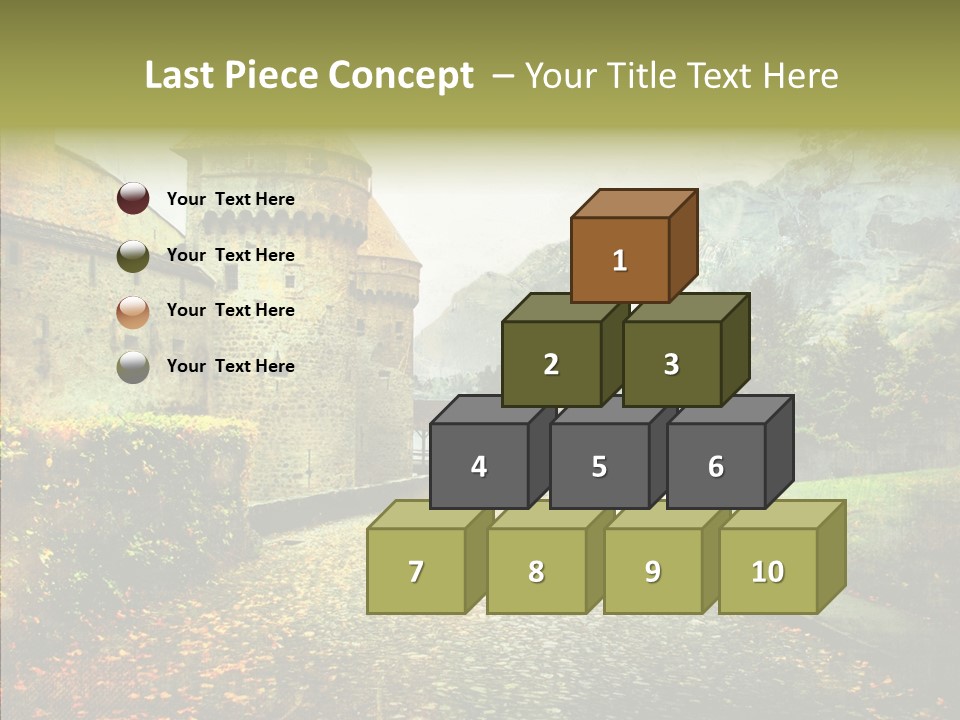 Autumn Scenery Old PowerPoint Template