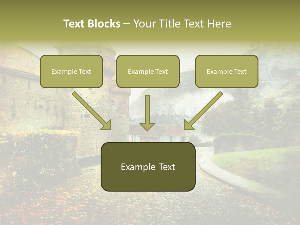 Autumn Scenery Old PowerPoint Template