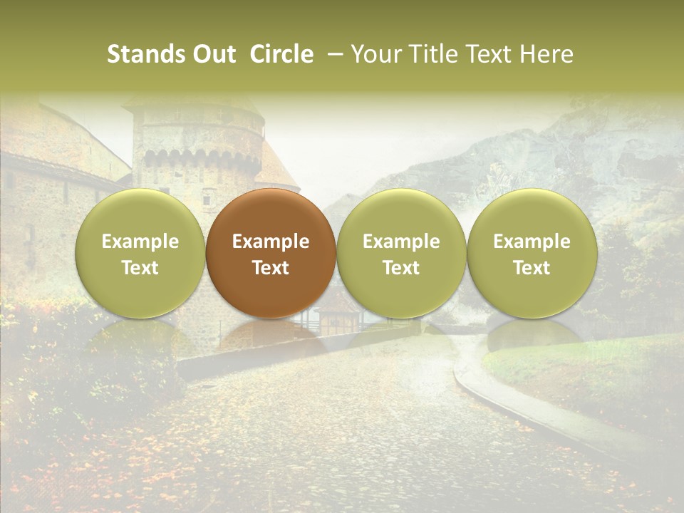 Autumn Scenery Old PowerPoint Template