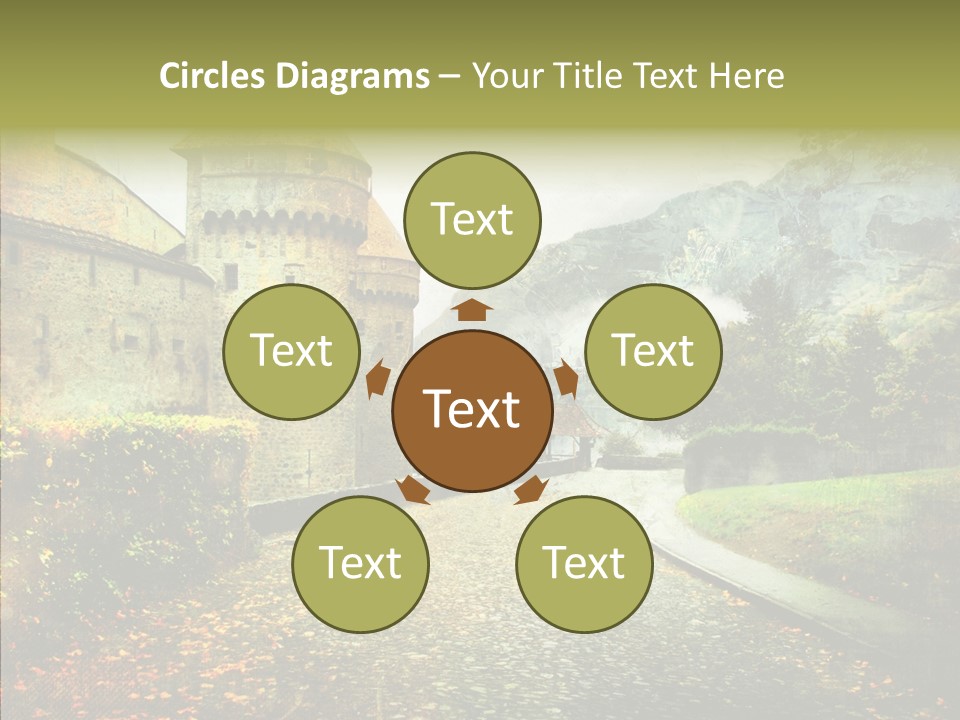 Autumn Scenery Old PowerPoint Template