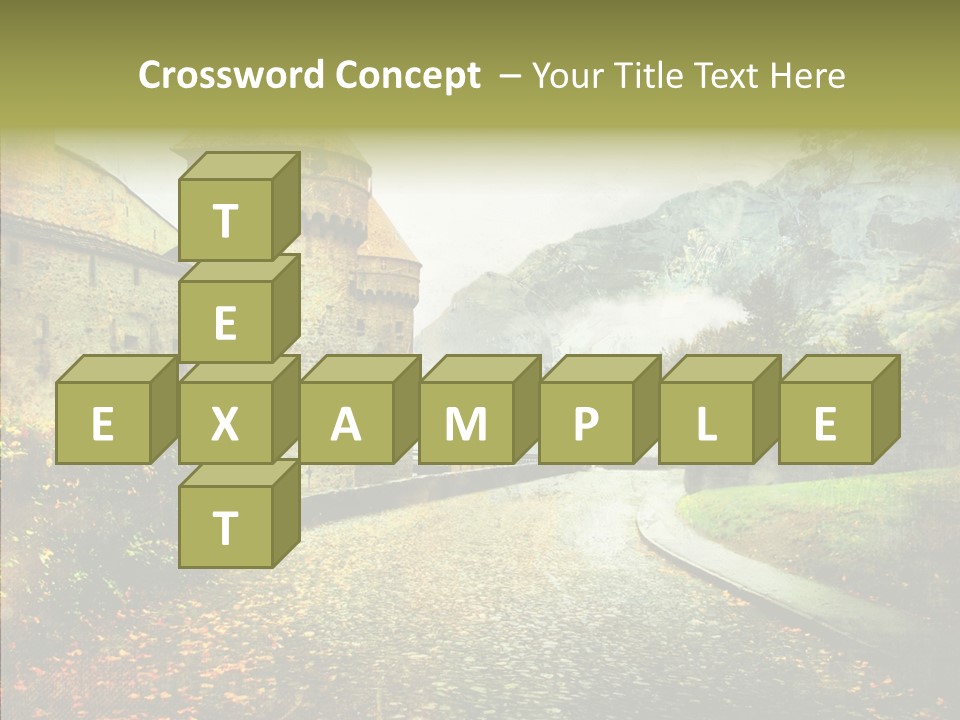 Autumn Scenery Old PowerPoint Template