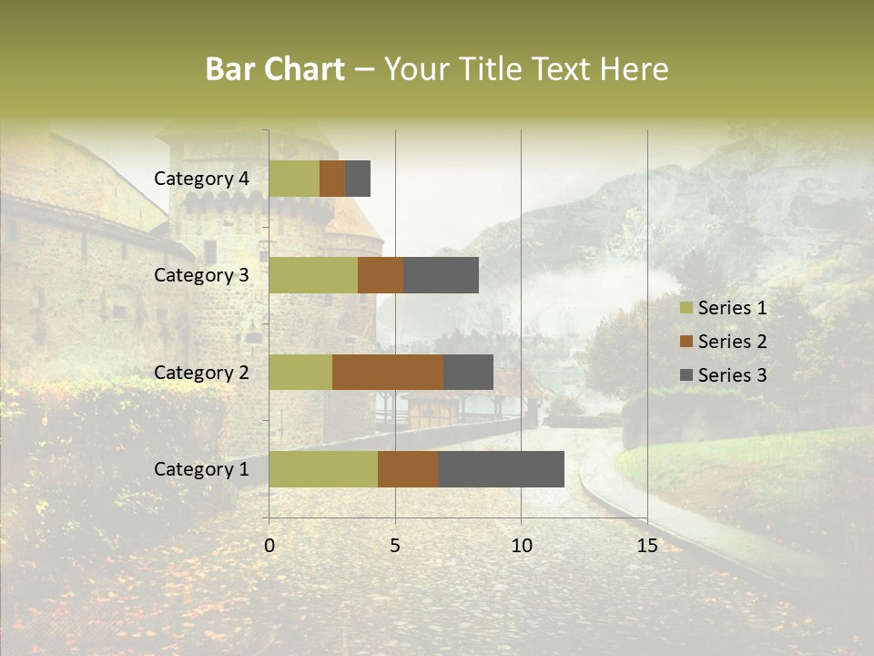 Autumn Scenery Old PowerPoint Template