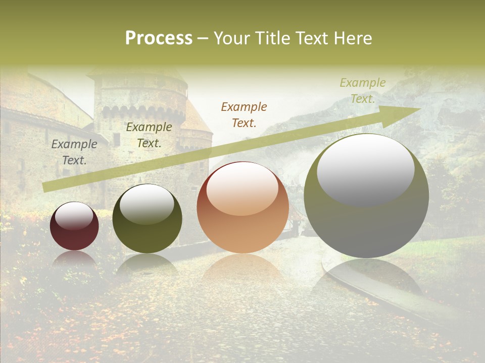 Autumn Scenery Old PowerPoint Template