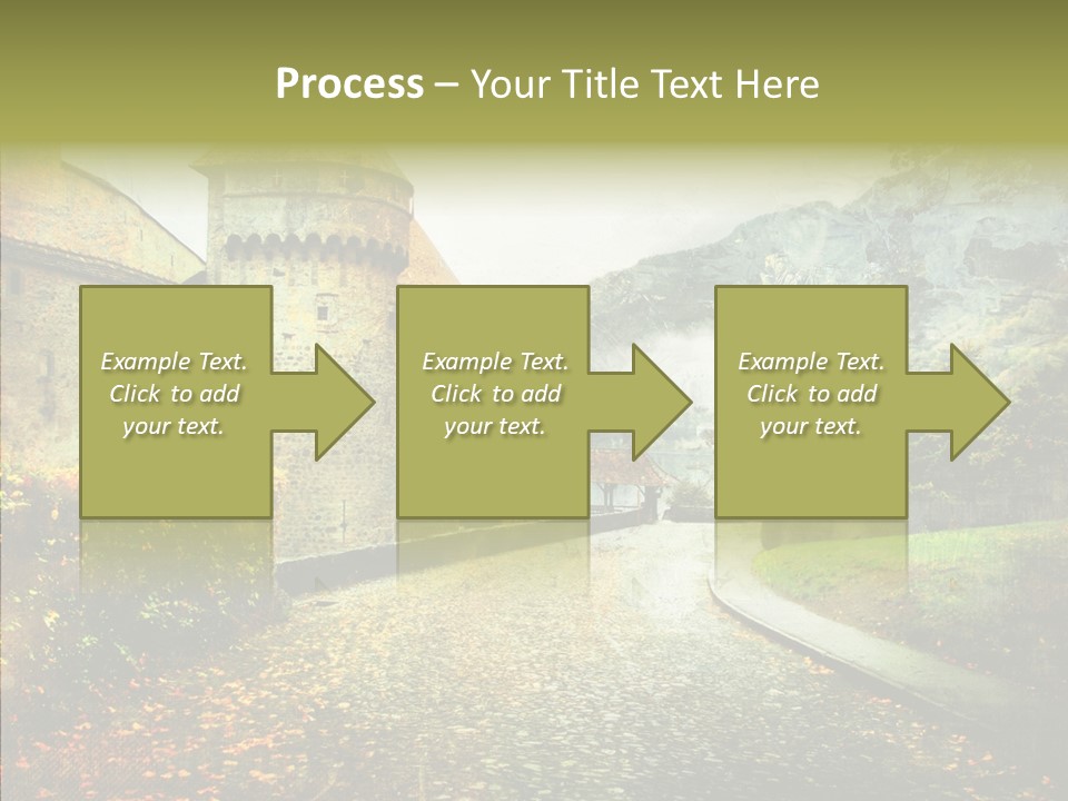 Autumn Scenery Old PowerPoint Template