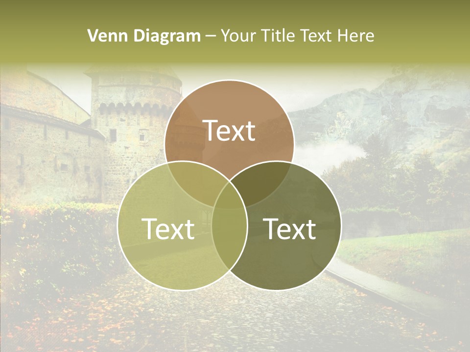 Autumn Scenery Old PowerPoint Template