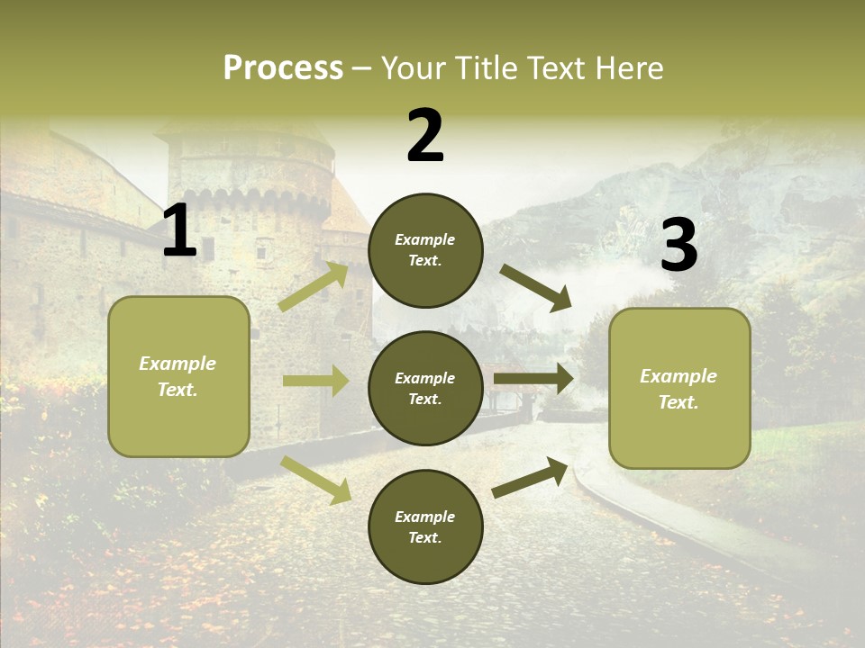 Autumn Scenery Old PowerPoint Template