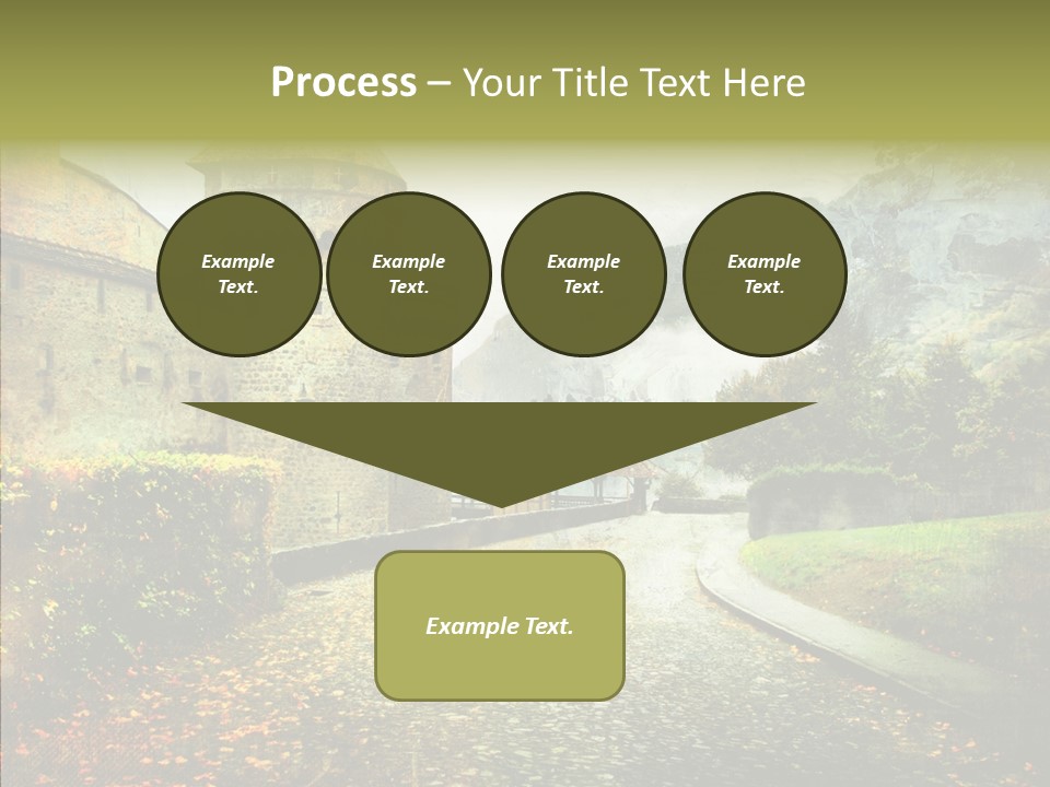Autumn Scenery Old PowerPoint Template